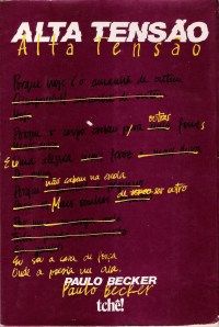 Capa do livro 'Alta tensão'