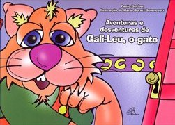 Capa do livro 'Aventuras e desventuras de Gali-leu, o gato'